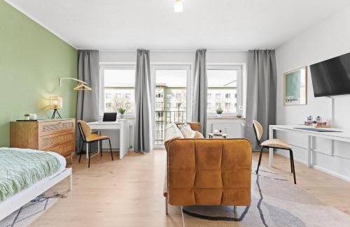 Cottbus Apartment | Zentrale vollmöblierte&moderne Apartments nahe BTU, Parkplatz auf Anfrage