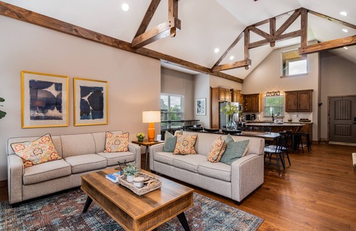 Hollister House | Zero-Entry Pool, Game Room, Trails & Hot Tub!