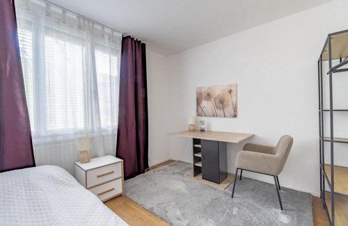 Langgasse-Felsenau Apartment | Zimmer mit Gemeinschaft Badezimmer und Küche