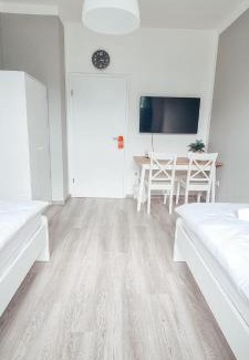 Ronnebeck Hostel | Zweibettzimmer "Grau" in zentraler Lage