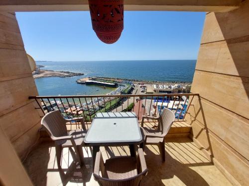 شقة للايجار اليومى ساباباشا مكيفة بانوراما بحر مباشر