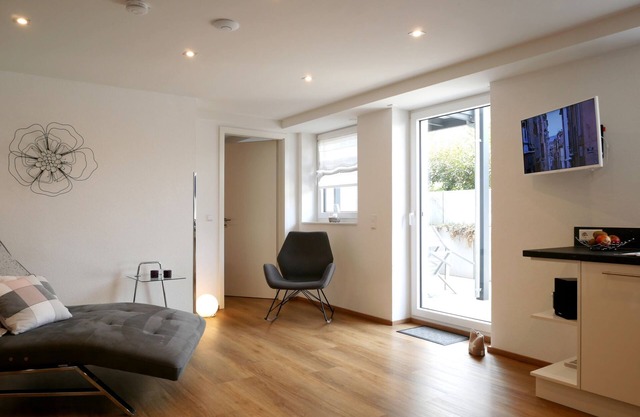 1. Ferienwohnung im Sourterrain mit 45 qm, 1 Schlafzimmer für max. 2 Personen