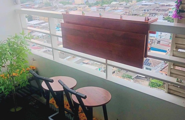 12th Floor Cozy Studio Room, 5-10 Mins walk to IconSiam and BTS