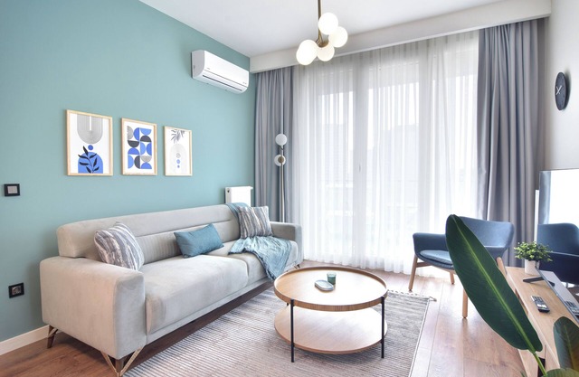 13th floor Brand new cozy 2BR Apt with Balcony