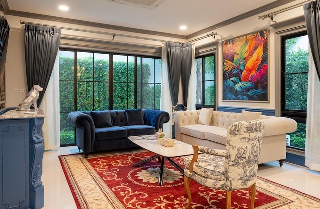 15min to City The Bloomsbury Rama9 Private Luxury Big House