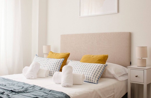 1A130 Coqueto apartamento cerca playa