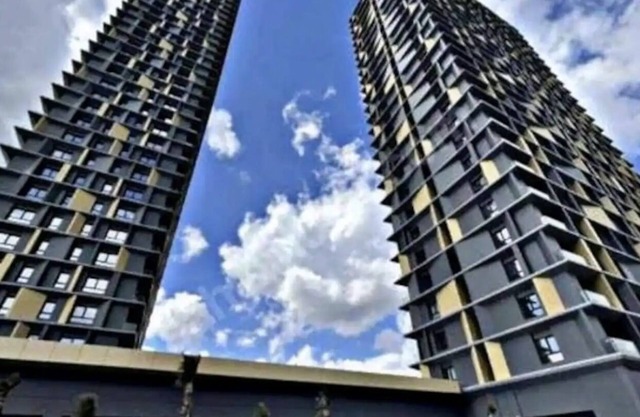 2+1 apartmen with balcony at 23 floor