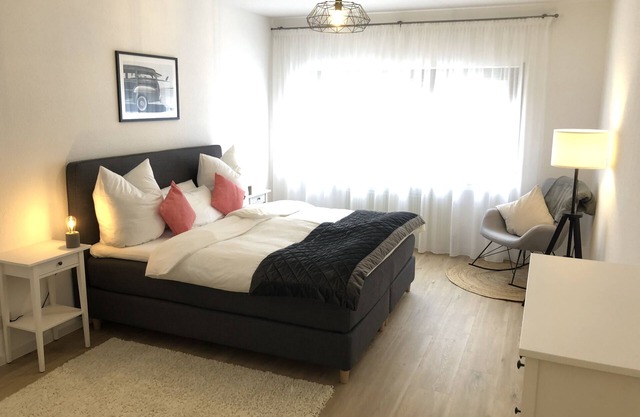 2 bedroom apartment with balcony and vineyard view