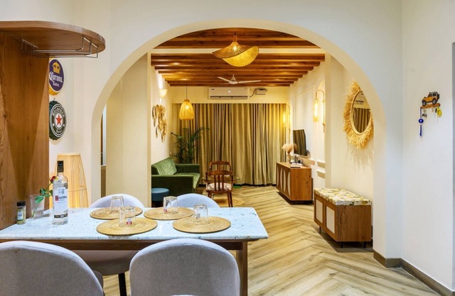 2bhk Cozy Bohemian apartment this offers relaxed and artistic vibe