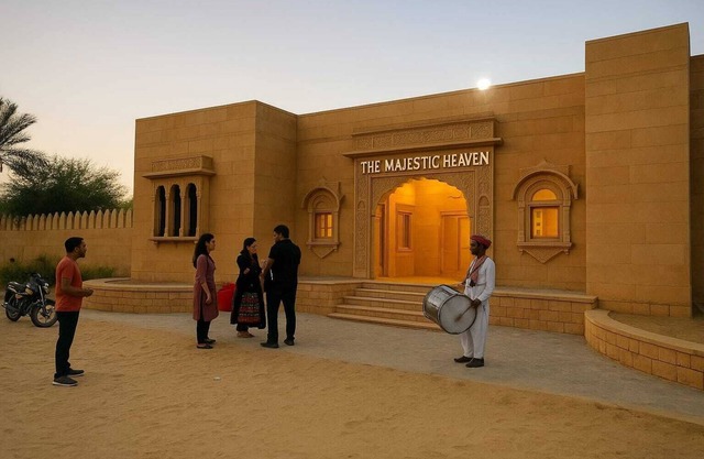 3-bedroom resort in beautiful Jaisalmer with AC