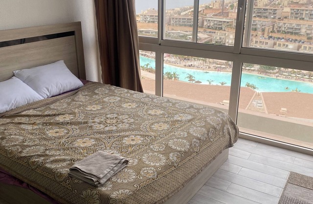 3-bedroom villa in gorgeous Suez Governorate with AC, fitness room