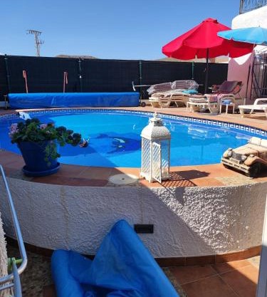 3 bedrooms villa at Cuevas del Almanzora 200 m away from the beach with city view private pool and enclosed garden