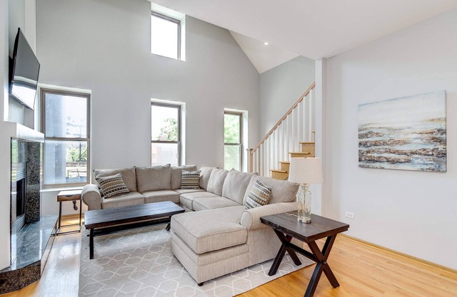 3 Flat Building Downtown - With Private Patios