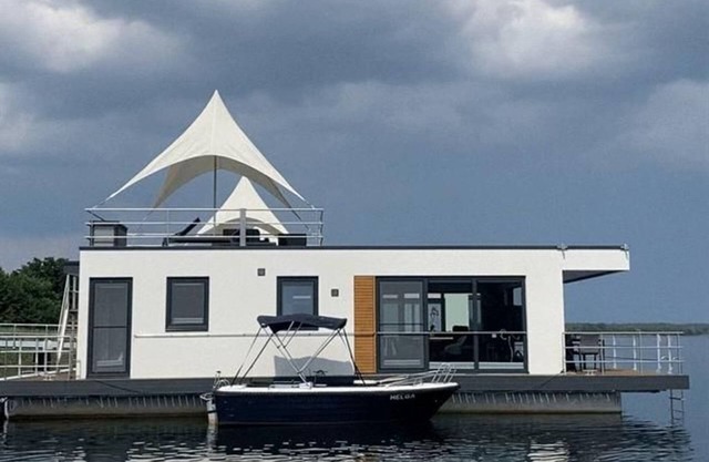 3. floating vacation home Möweninsel - Floating vacation homes Gräbendorfer