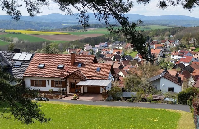 3 room apartment in the Rhön/near Bad Kissingen. Quiet location! Lots of nature!