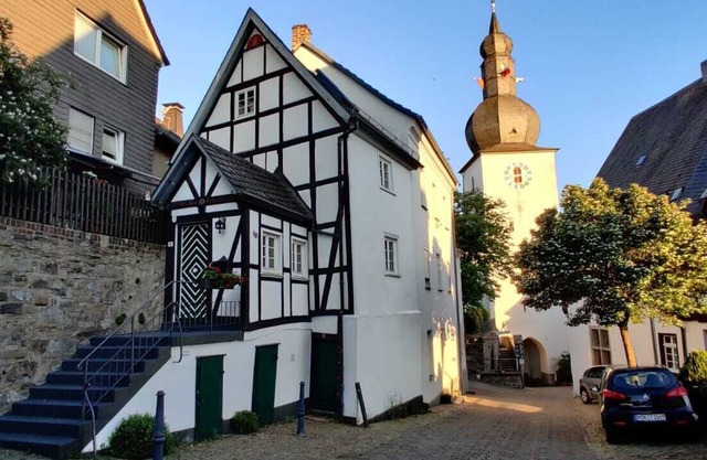 300-year-old house in the historic old town of Arnsberg