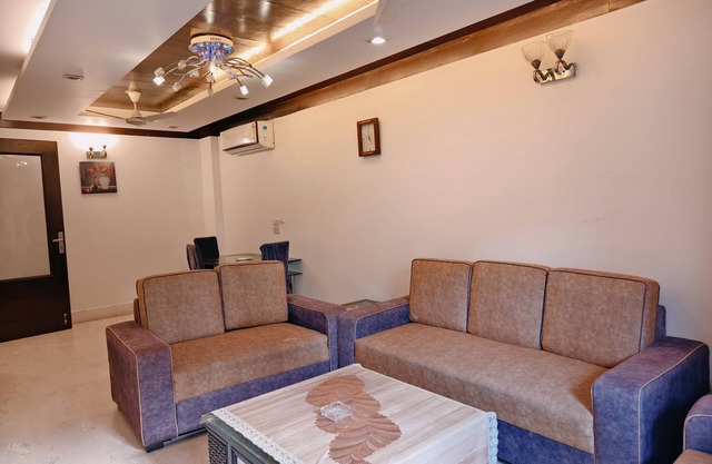 3BHK Apartment in Greater Kailash-1, M Block Market by HostMyStay