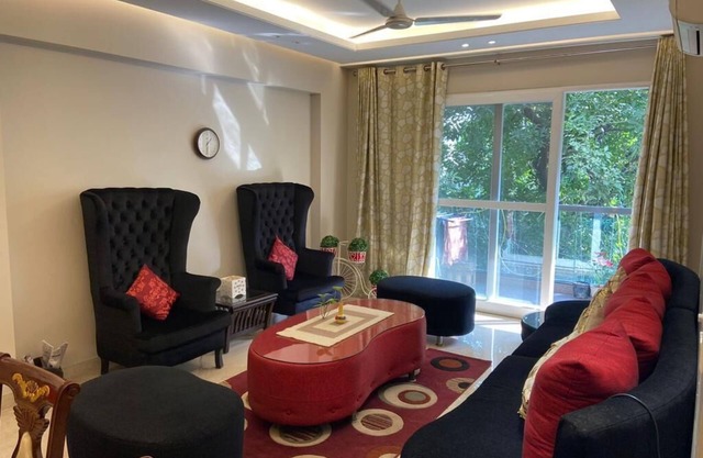 3bhk green belt gk enclave 1 delhi48nfully serviced apartment with house help