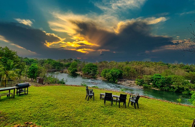 3BHK Private Riverside Villa with Glass Room in Karjat