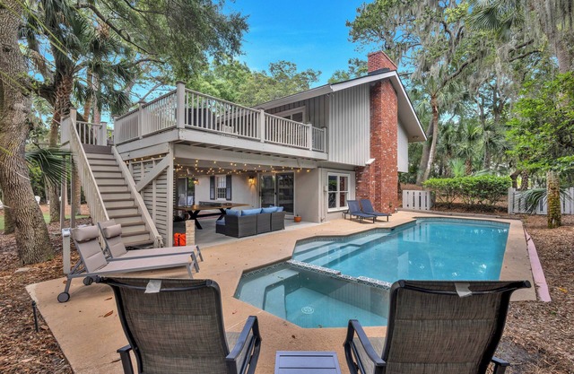 4 South Beach Ln @ Sea Pines | Pool & Spa | Steps to Beach | Golf & Tennis