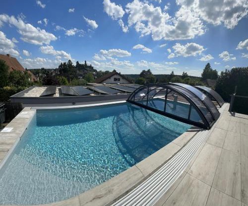4 Sterne Ferienwohnung Schlossblick Sauna Pool Whirlpool pri