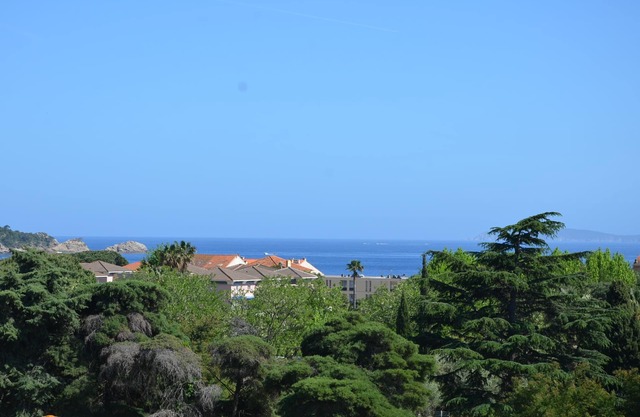 400m SEA VIEW-BEAUTIFUL STUDIO -3 *-SAFETY TERRACE - Wi-Fi -CLIM-PRIVATE PARKING