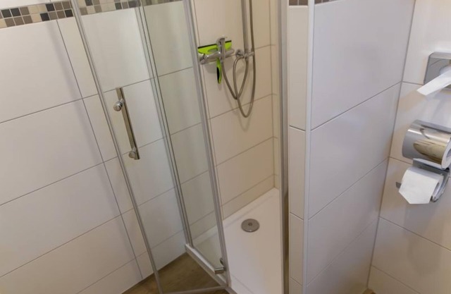 45qm-große Ferienwohnung im 2. Stock mit großem Balkon