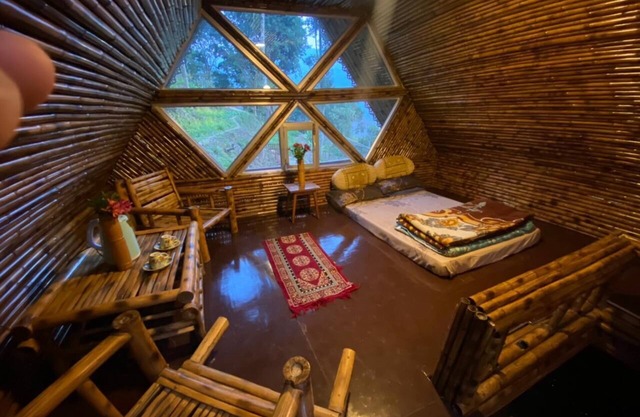 A bamboo cottage amidst nature to rejuvenate yourselves.
