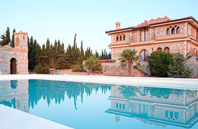 A Nazarí patio in Castilla la Mancha