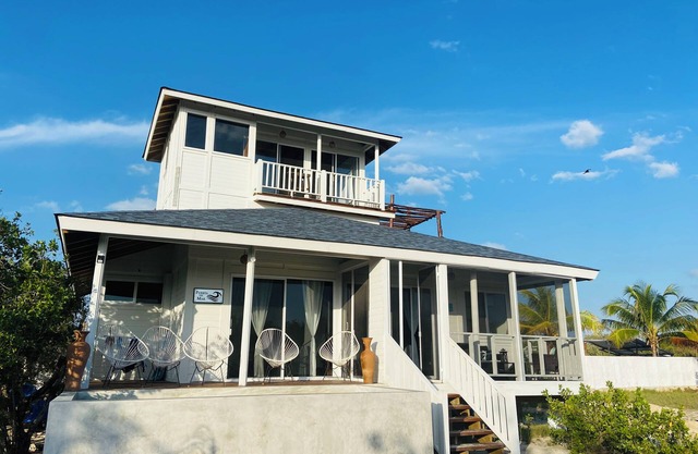 A Spacious Ocean View Villa, steps away from Punta Cocos bioluminescence beach.