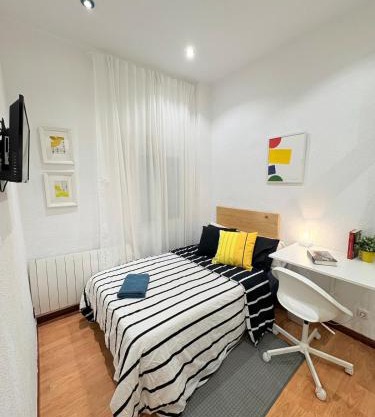 Acogedora habitación en barrio madrileño con encanto
