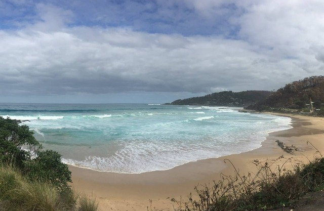 across the road from the BEACH!