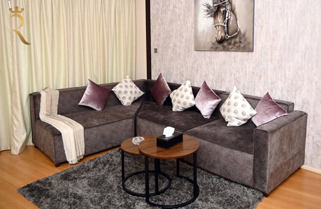 Al Rahbah 1B 207 · Modern 2BR Apartment - Beach Access