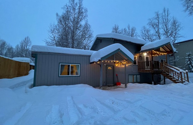 Alaskan studio in the mountains