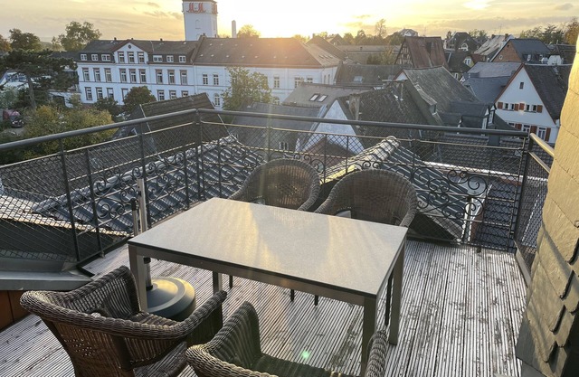 Alta Villa - Exclusive vacation apartment with roof terrace in the old town of Eltville