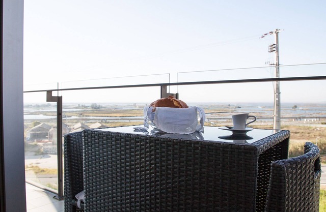 Alto das Marinhas - view to the estuary of Aveiro