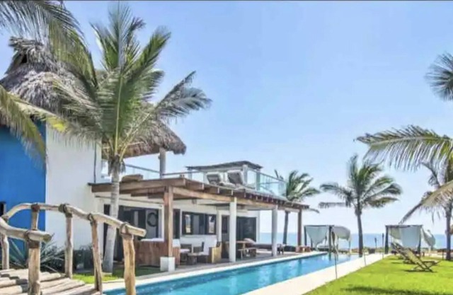 Amazing Oasis on the coast of Oaxaca, Mexico