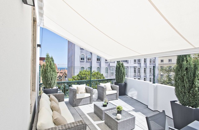 An apartment with an amazing terrace