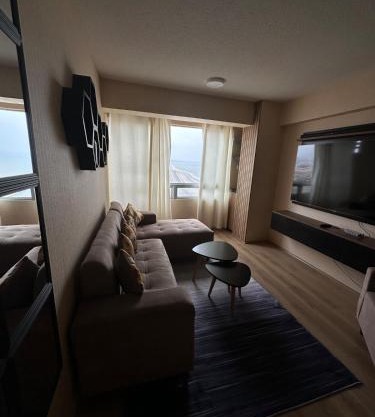 An apartment with an ocean view