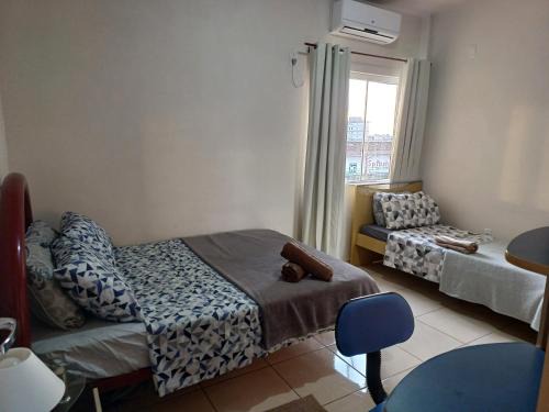 Apart próximo a Unimed, Catedral e HSA de 2 quartos com 2 Ar-cond, mini-Academia e garagem no Centro-sul