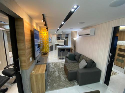 Apartamento de luxo na Beira Mar