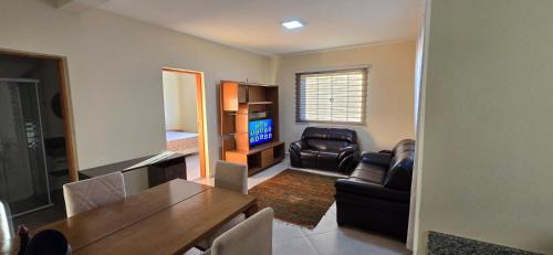 Apartamento mobiliado com vista da linda Serra Mantiqueira