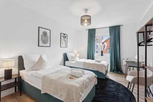 Aparties I Bielefeld mitte I voll ausgestattet I hochwertige Betten I Top Lage