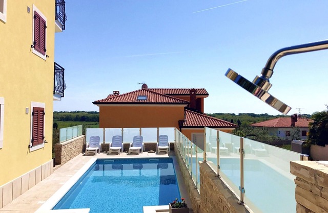 Apartment 4 in the villa in Savudrija, with garden pool barbecue parking