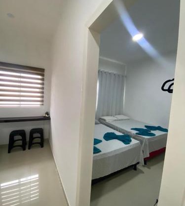 Apartment 406 Duplo casal com garagem no Centro