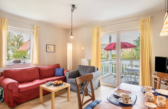 Apartment 'Ferienwohnung Strandnähe' with Balcony and Wi-Fi