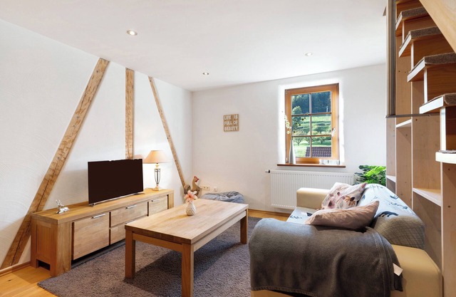 Apartment 'Familienwohnung Nala' with Mountain View, Shared Garden and Wi-Fi