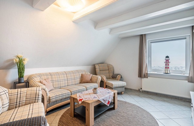 Apartment 'Ferienwohnung Sylt' with Sea View, Shared Terrace and Wi-Fi