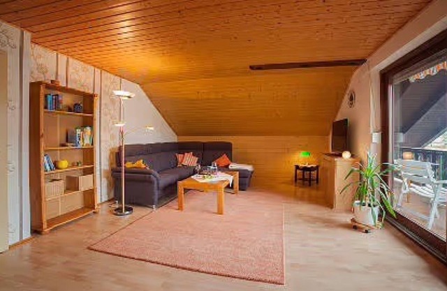 Apartment 'Ferienwohnung Lang Jesberg' with Shared Garden, Balcony and Wi-Fi