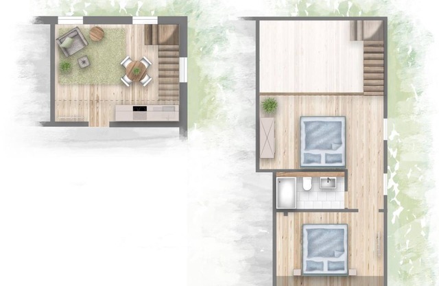 Apartment "Flieder" - Apartments Gutshof Schirgiswalde